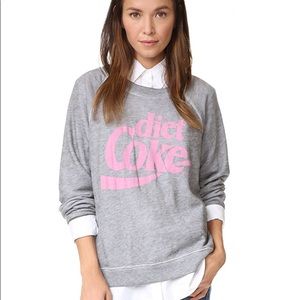 Wildfox Diet Coke Sweatshirt NWT XS